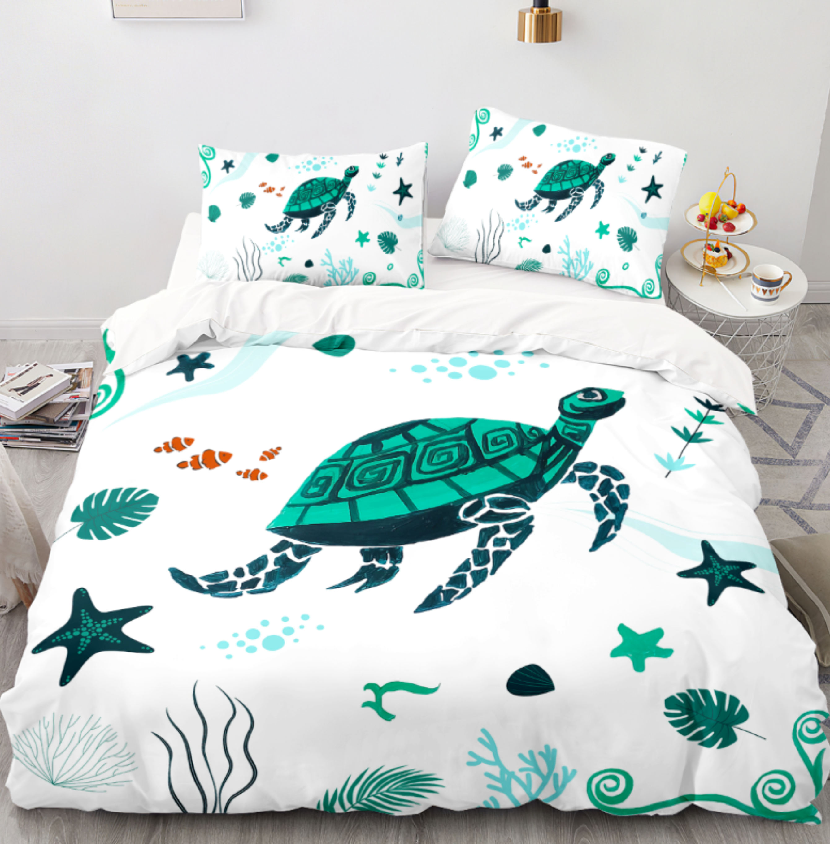 Underwater Turtle Bedding Set