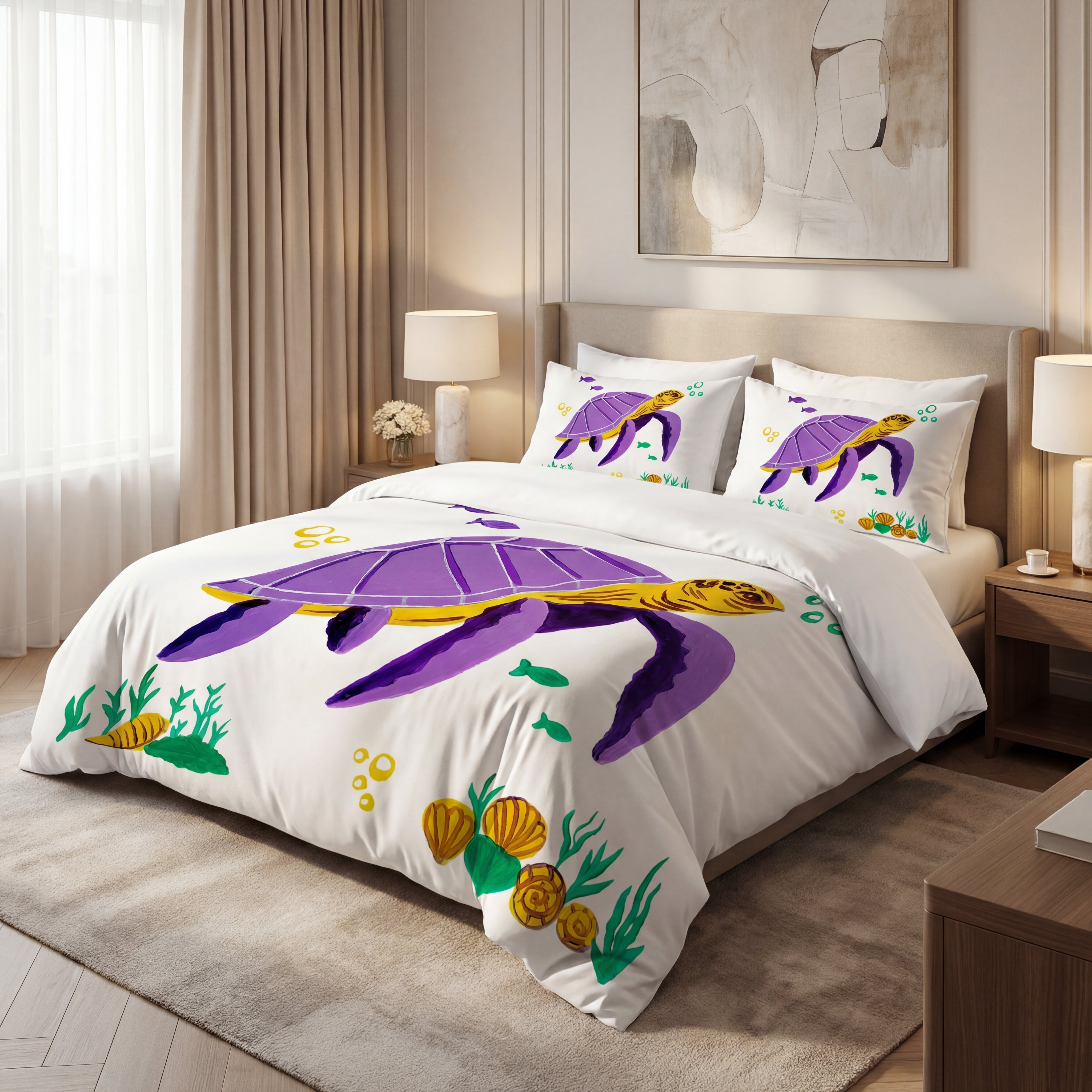 Tori Turtle Bedding Set