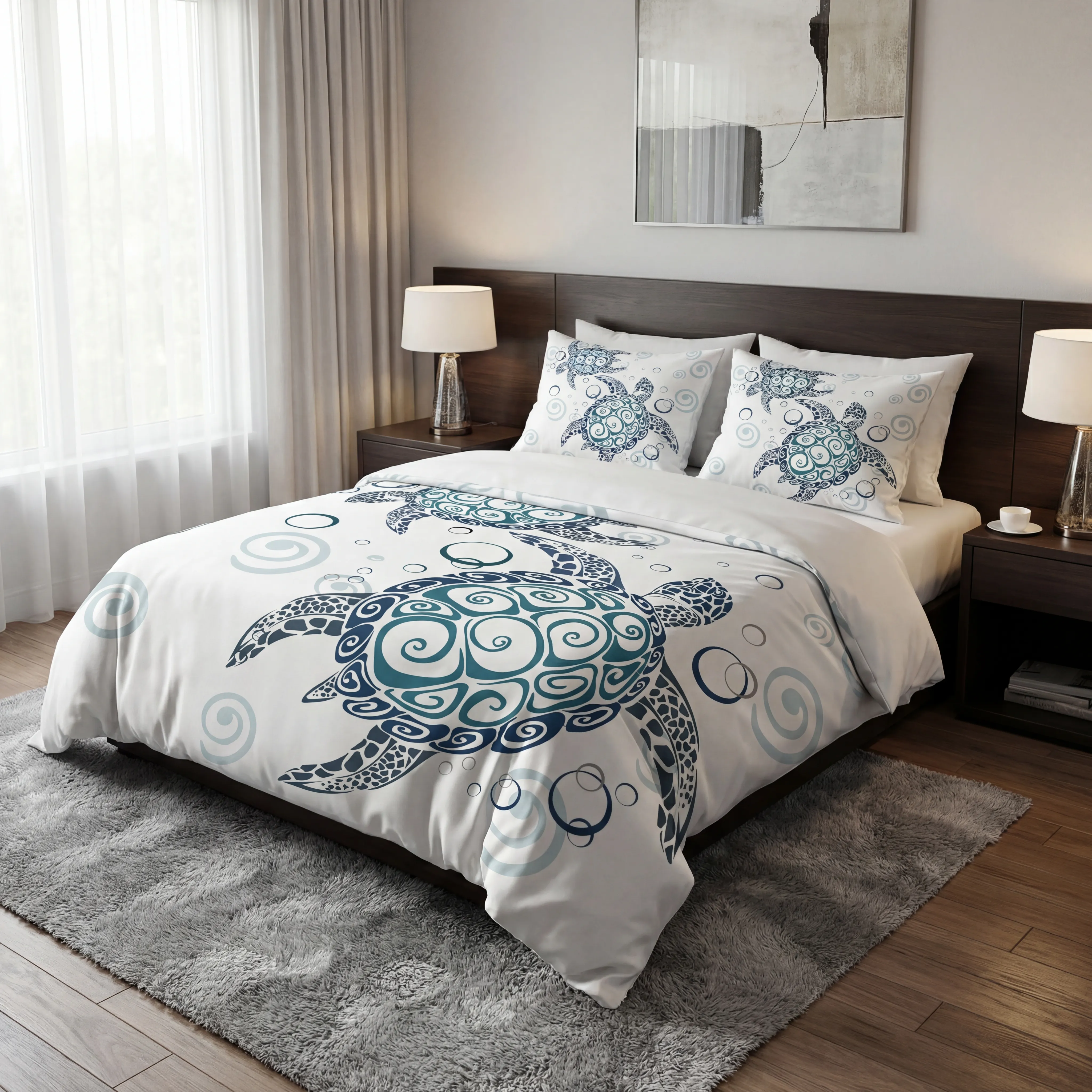 Marine Turtle Bedding Set