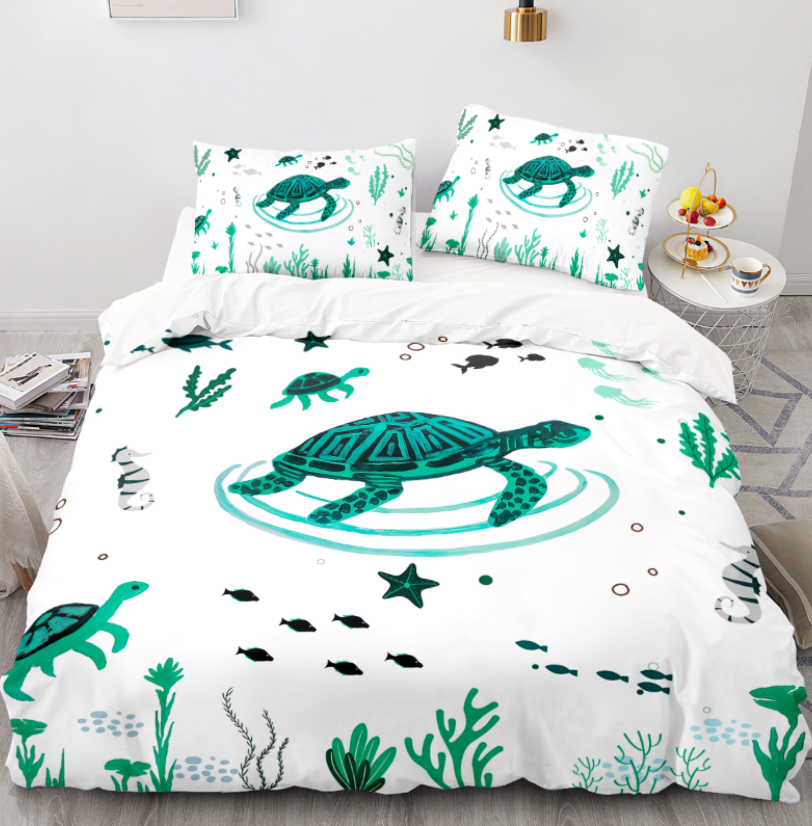 Forest Turtle Bedding Set