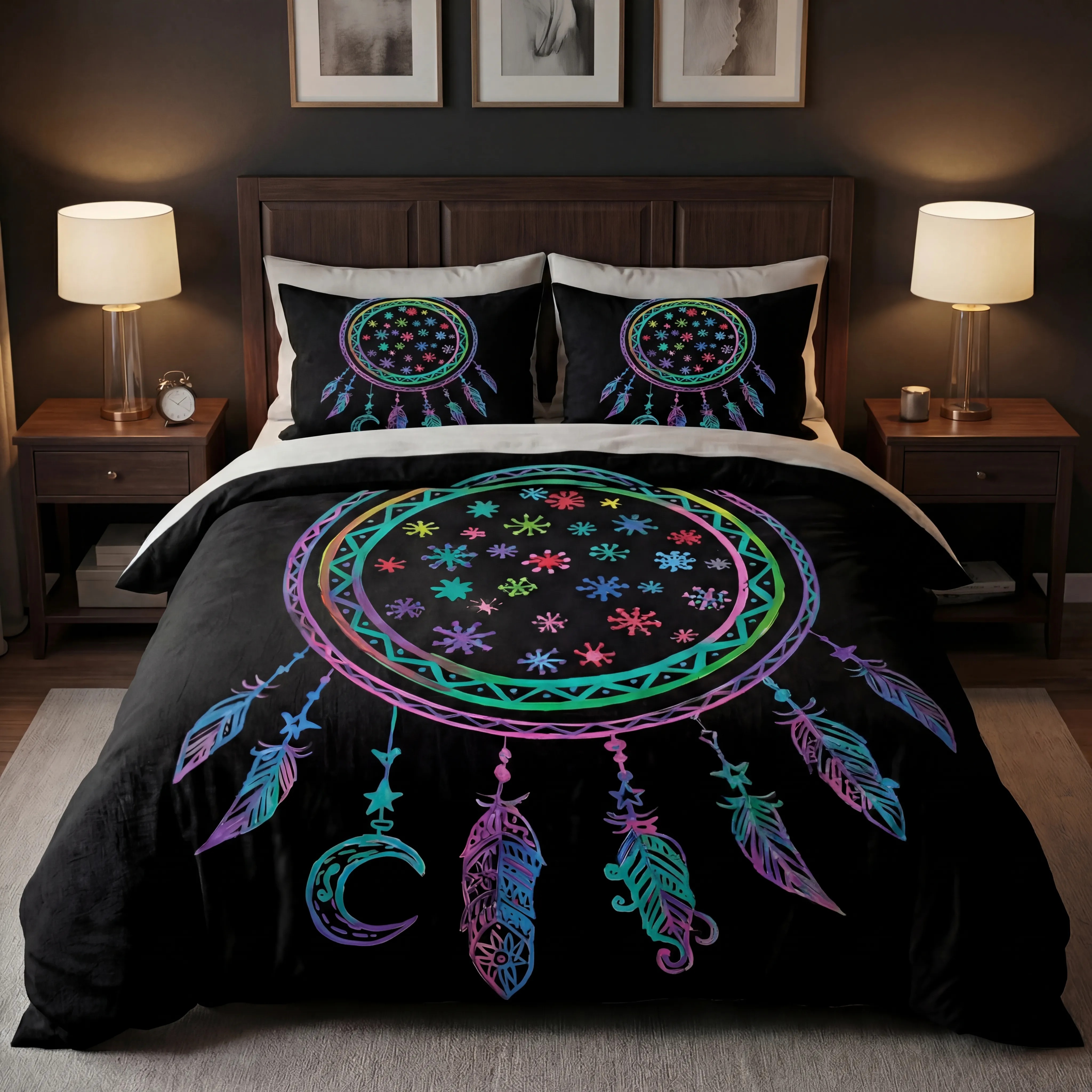 Moon Dreamcatcher Bedding Set