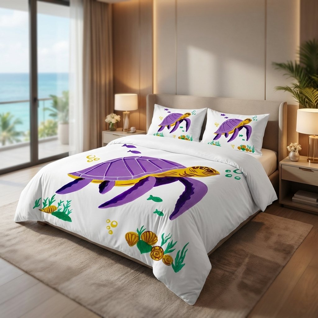 Tori Turtle Bedding Set