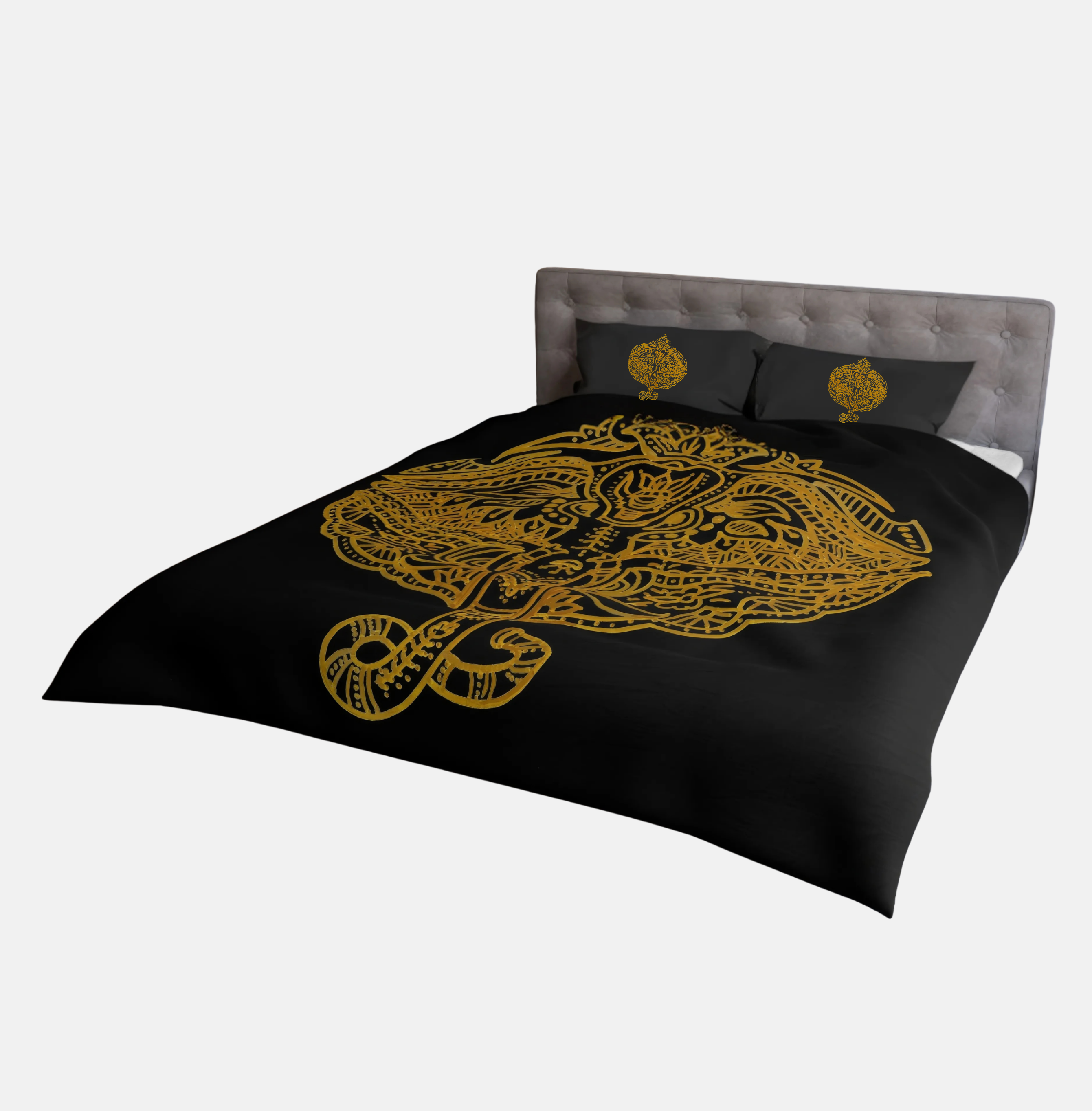 Mandala Elephant Bedding Set