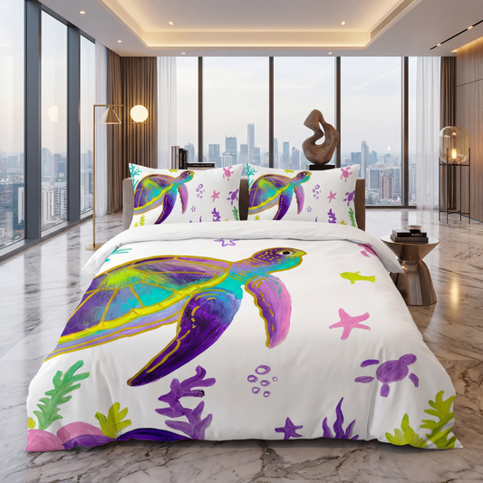 Eye Turtle Bedding Set
