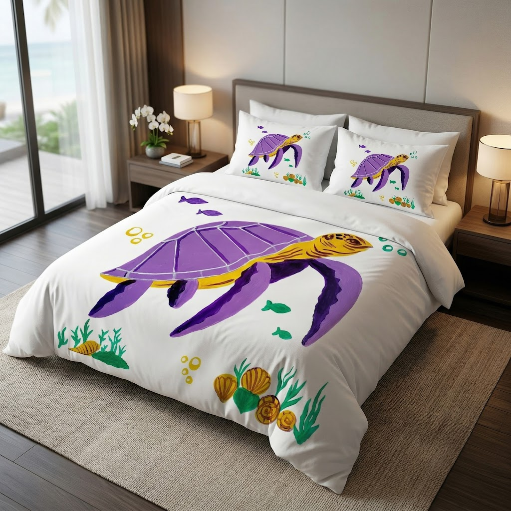 Tori Turtle Bedding Set