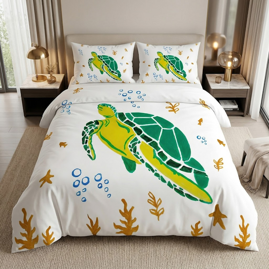 Aura Turtle Bedding Set