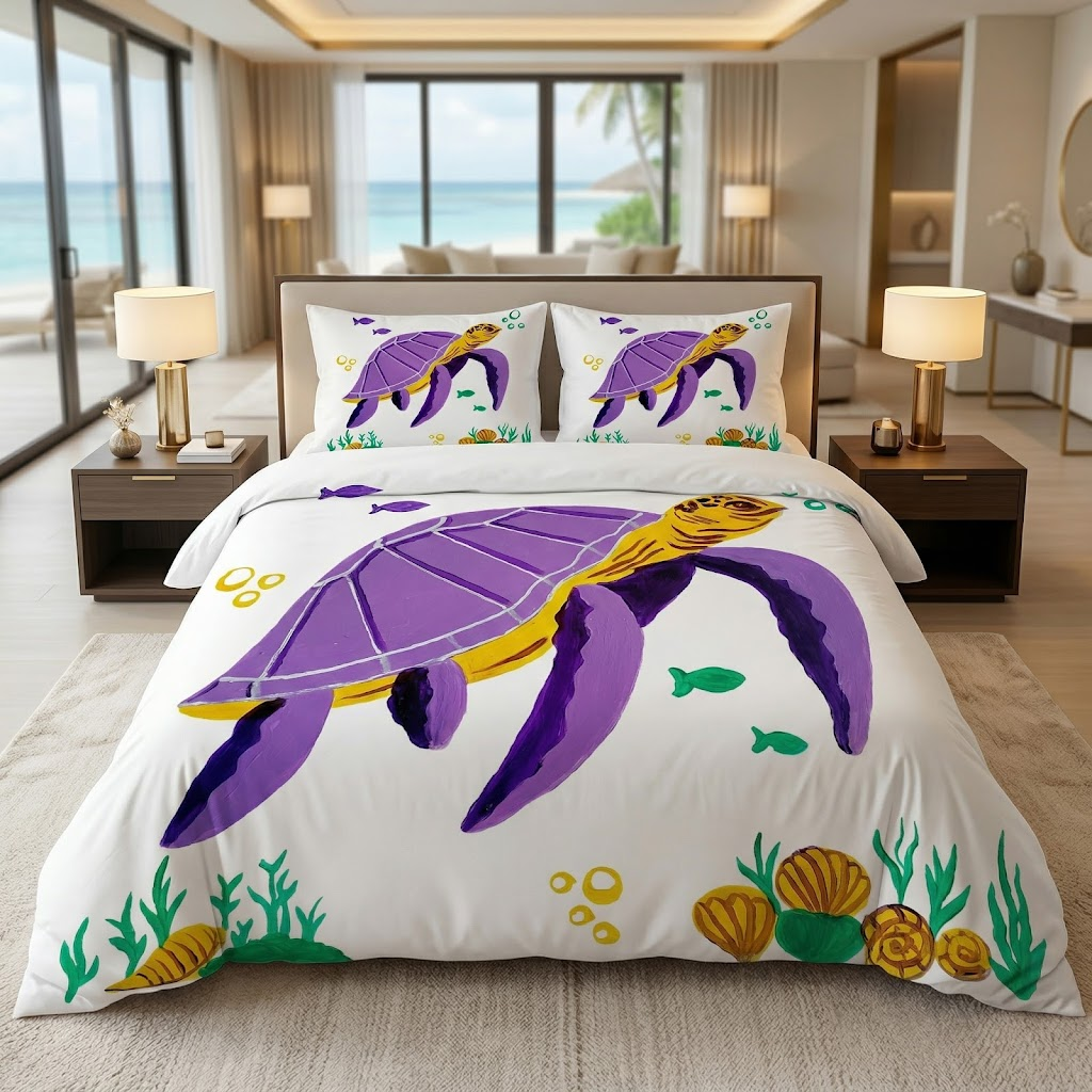 Tori Turtle Bedding Set