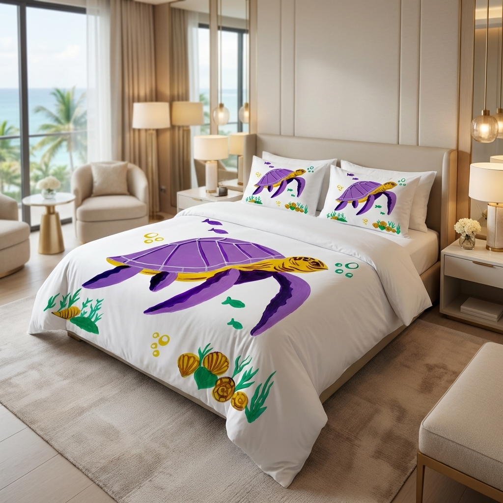 Tori Turtle Bedding Set