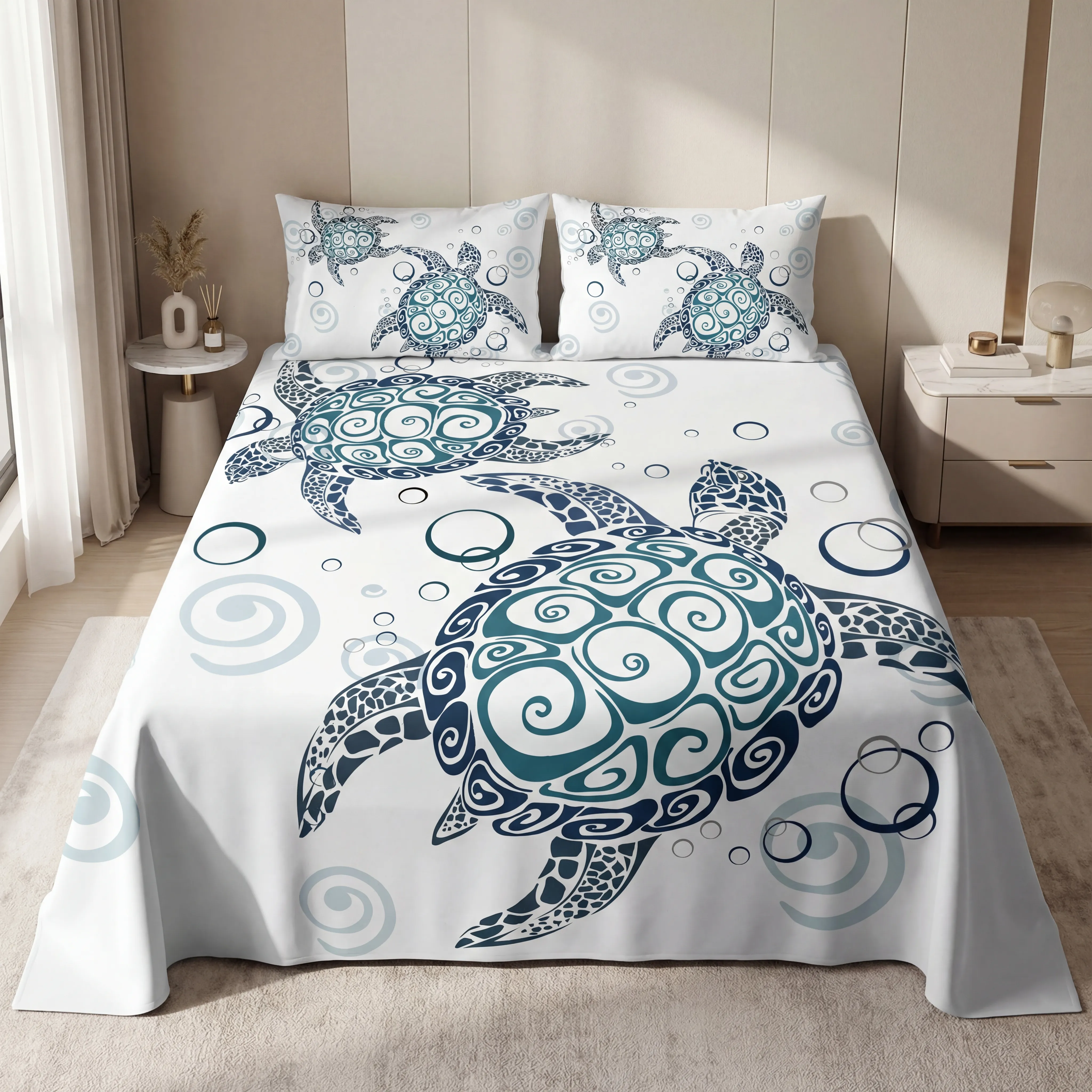 Marine Turtle Bedsheet